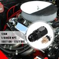 thumbnail image 2 of Unique Bargains 1 Set Auto Engine Temperature Cooling Fan Switch Thread-On AN Fitting Adapter 12AN 190'F On-175'F Off, 2 of 6