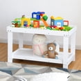 thumbnail image 2 of Mesa de Actividades Costway para niños Blanco 83 x 43 x 49 cm, 2 of 10