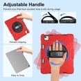 thumbnail image 3 of Case for iPad Air 13 Inch Case M3 2025 M2 2024, Rugged iPad Pro 12.9 6th/5th/4th/3rd Generation Case with Screen Protector/Kickstand/Handle Grip/Shoulder Strap/Pencil Holder, 3 of 7