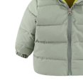 thumbnail image 3 of Toddler Boys Girls Winter Puffer Jackets With Ears Kids Hooded Coats Outerwear 1-5Y, 3 of 6