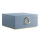 thumbnail image 1 of Joyero SONGMICS Misty Blue de 2 capas con asa y bandeja, 1 of 7