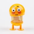 thumbnail image 1 of LLC Spring Bobble Head Toy Cute Face Car Emotion Doll Interior Decoration for Car Dashboard, 1 of 1