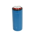 thumbnail image 3 of Ozark Trail Stainless Steel Insulated Slim 12-Ounce Can Holder, Blue, 3 of 10