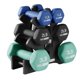 thumbnail image 1 of Set de Mancuernas HolaHatha de 12 lb con Neopreno y Soporte, 1 of 9