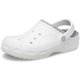 thumbnail image 1 of Crocs Unisex Zuecos Ralen Forrados Pantuflas Peludas Blancas, 1 of 2
