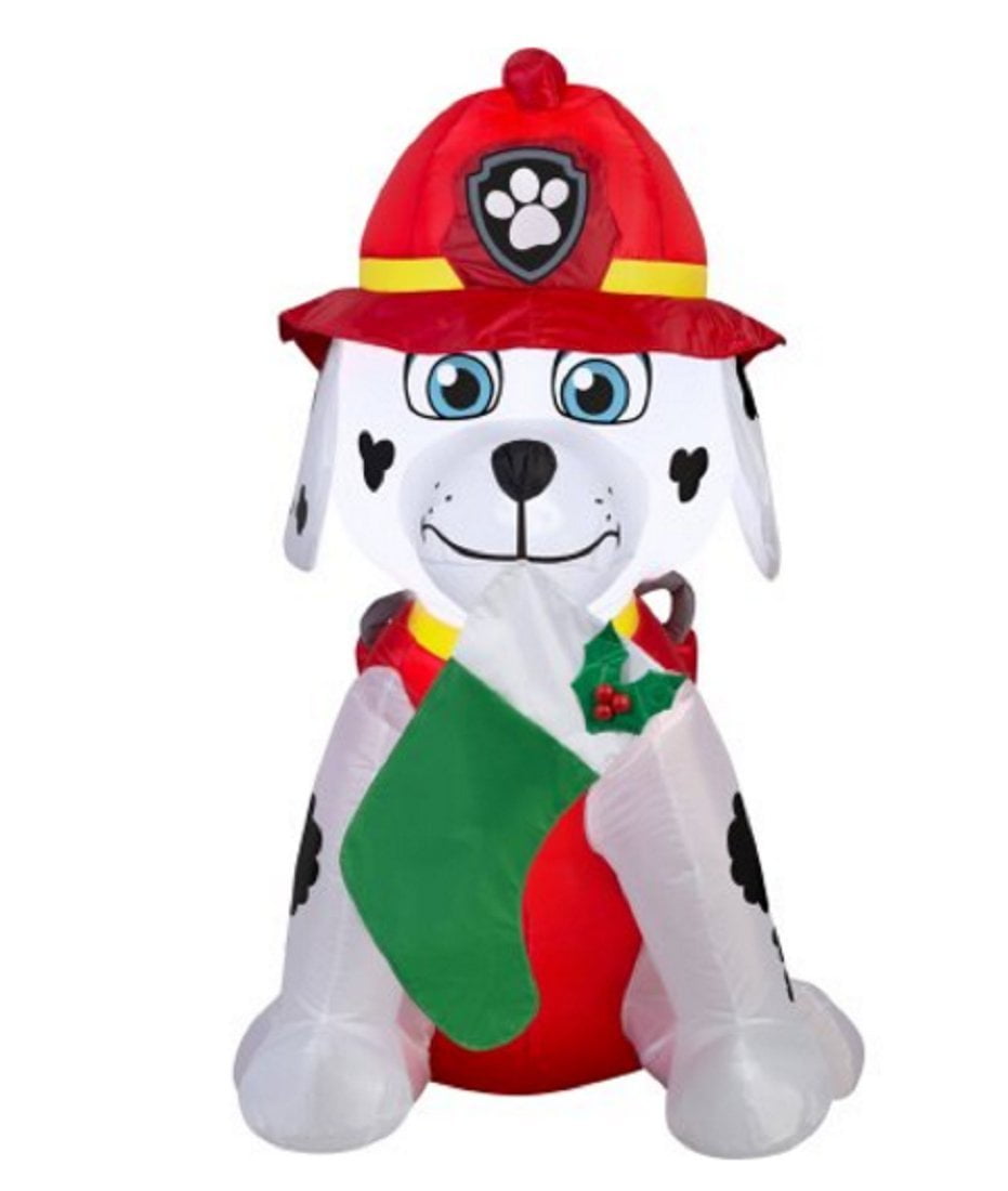paw patrol christmas airblown inflatable marshall holiday decor 4ft tall by gemmy ship from us walmartcom - Paw Patrol Christmas Decorations paw patrol christmas airblown inflatable marshall holiday decor 4ft tall by gemmy ship from us walmartcom - Paw Patrol Christmas Decorations