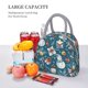 thumbnail image 5 of Easygdp Christmas Snowman Gift Bolsa de Almuerzo Insulada Grande, Forro de Aluminio, Diseño Espacioso, a Prueba de Fugas, Ideal para Trabajo, Picnics, Viajes y Actividades al Aire Libre, 5 of 6
