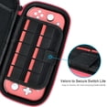 thumbnail image 3 of Bolsa de consola Nylon EVA Bolsa de protección de consola de juegos duro para Switch Lite (Rojo) Tmvgtek Para estrenar, 3 of 9