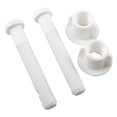 thumbnail image 6 of Hyper Tough Toilet Seat Bolt Set Fits Most Brands, For Universal Fit Rust Proof Plastic - 5.45 inches, 6 of 12