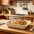 thumbnail image 3 of Mainstays Size 10" x 7" Carbon Steel Non Stick Mini Roaster Pan, Cream, 3 of 9