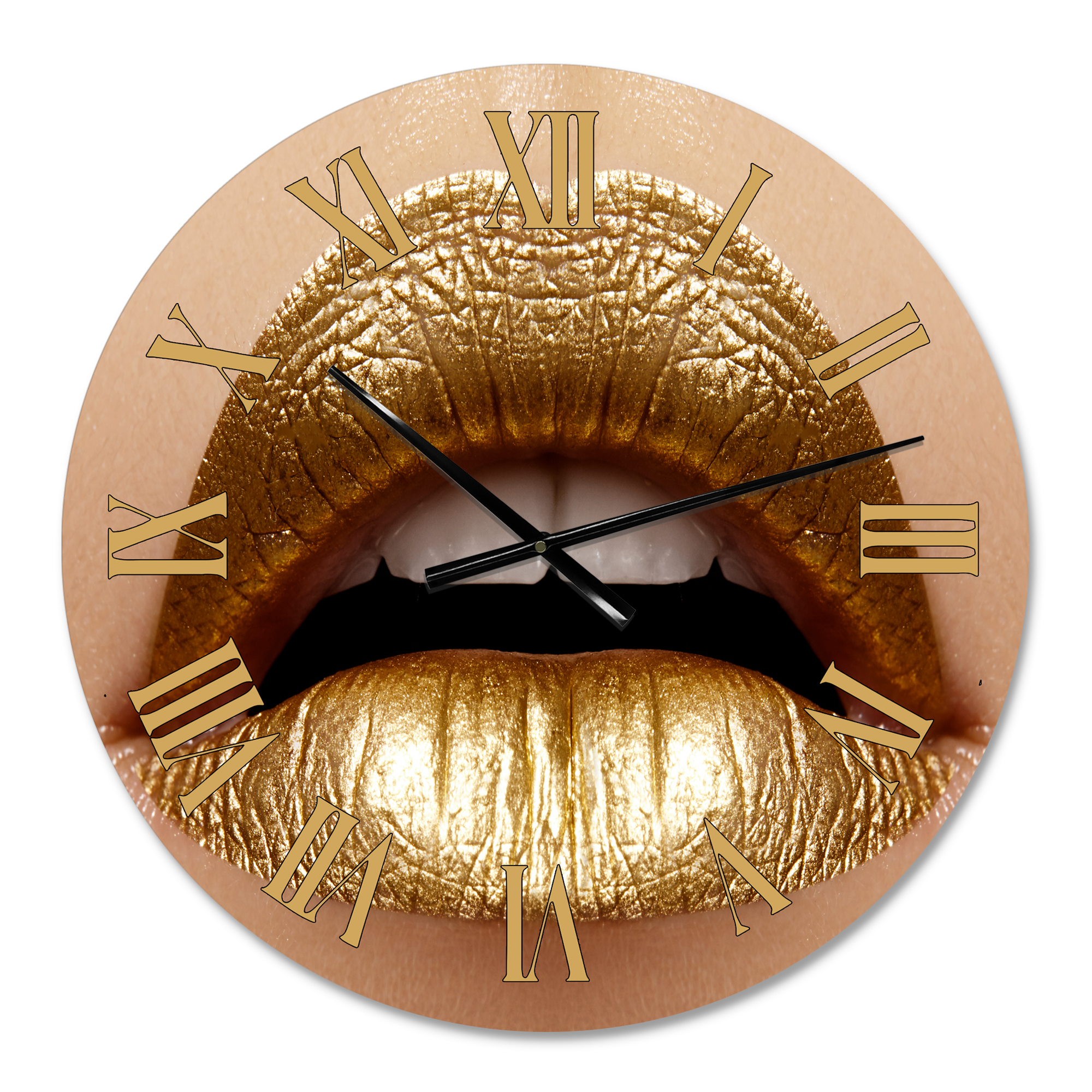 Designart 1 in Modern,Contemporary Wall Clock