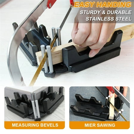 

Savings Up to 30% Off! SHOPESSA Woodworking Miter Angle Cutting Measurement And Sawing 2-in-1 Mitre Measuring Cutting Tool on Clearence