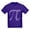 Purple, variant on - Pi Symbol W/ Numbers Kids Dark T Shirt - Dark T-Shirt Kids XS-XL