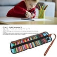 thumbnail image 5 of NFTIGB 50 Colors Water Soluble Colored Pencils Set, Artist Drawing Pencils with Canvas Roll Pouch, Watercolor Brush, Sharpener for Sketching, Adult Coloring & Kids (8.27 in / 21 cm), 5 of 9