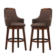 thumbnail image 1 of Homelegance Arm chair, 29- inch, chocolate, 1 of 10