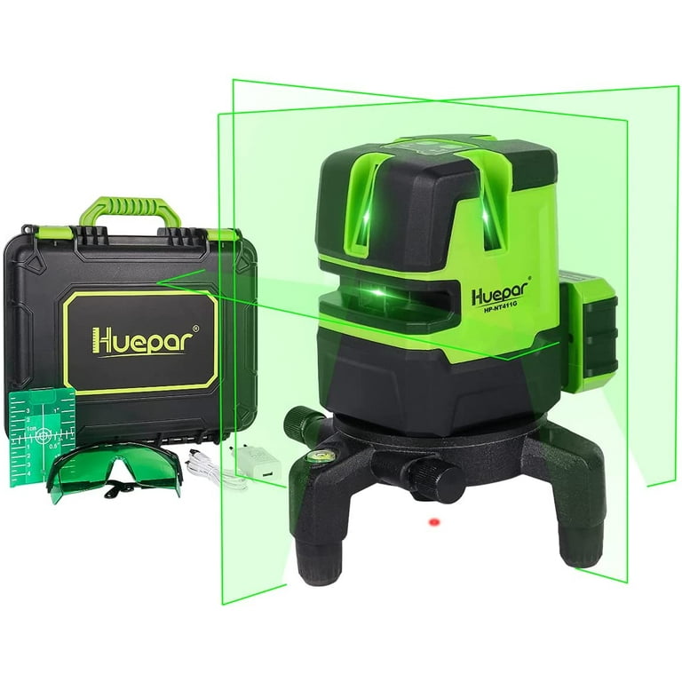 NÍVEL À LASER MULTI-LINHAS 360 GRAUS 10 M COM MALETA 4V360H