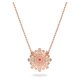 thumbnail image 5 of Collar con colgante Swarovski Sunshine con cristal rosa y transparente, 5 of 7