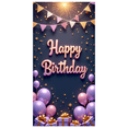thumbnail image 3 of Yatrandify Glitter Happy Birthday Balloon Banner for Celebration Party Decoration Event Background, 3 of 7