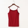 thumbnail image 2 of Women Summer Tank Top Sleeveless Fashion Loose Breathable Shirt Lightweight Comfy Stretch Blouse Trendy Soft Solid Color Top, 2 of 5