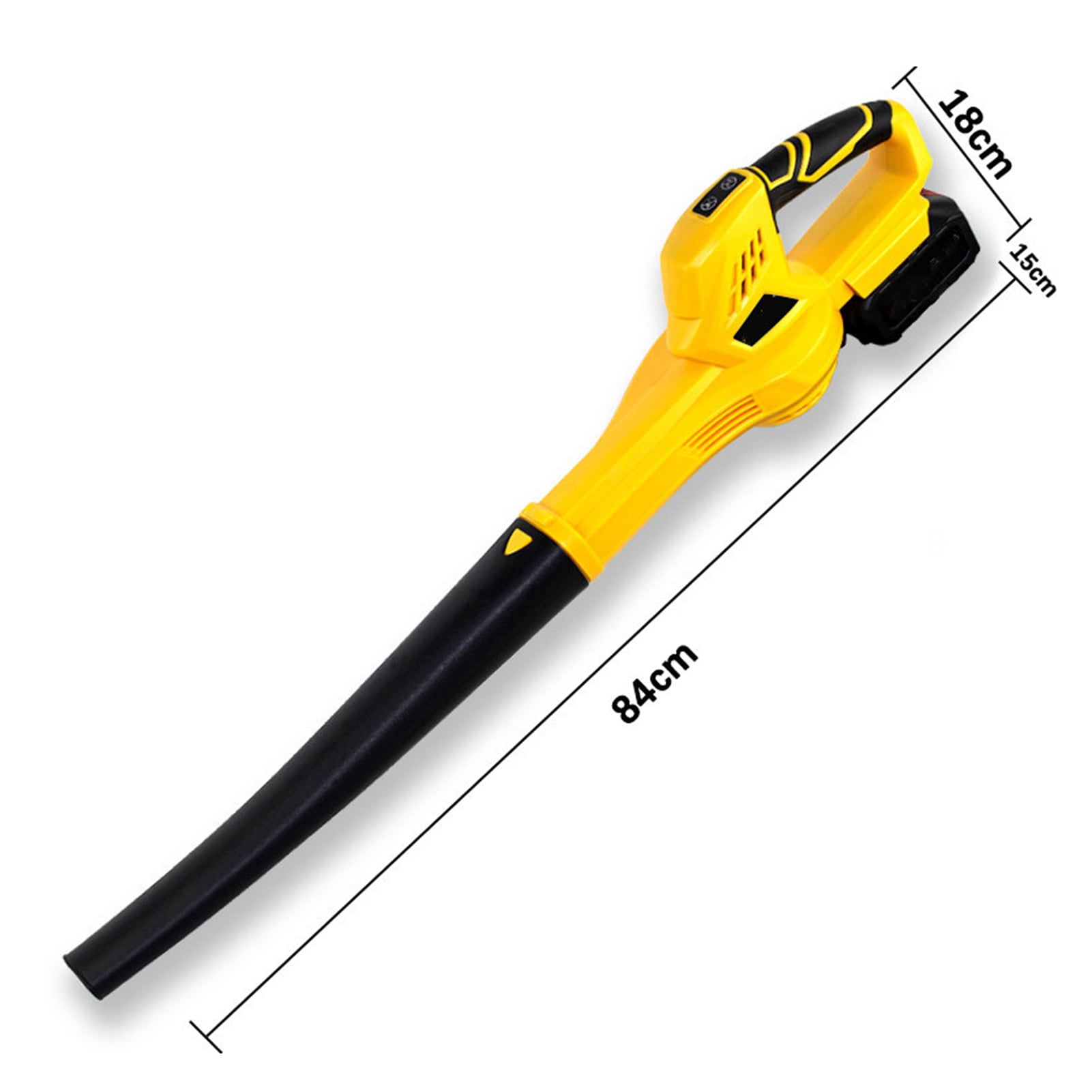 Leaf Blower Cordless, Electric Leaf Blower Cordless with Charger, 3.0Ah Lightweight Battery Powered Leaf Blowers for Lawn Care, Patio, Blowing Leaves