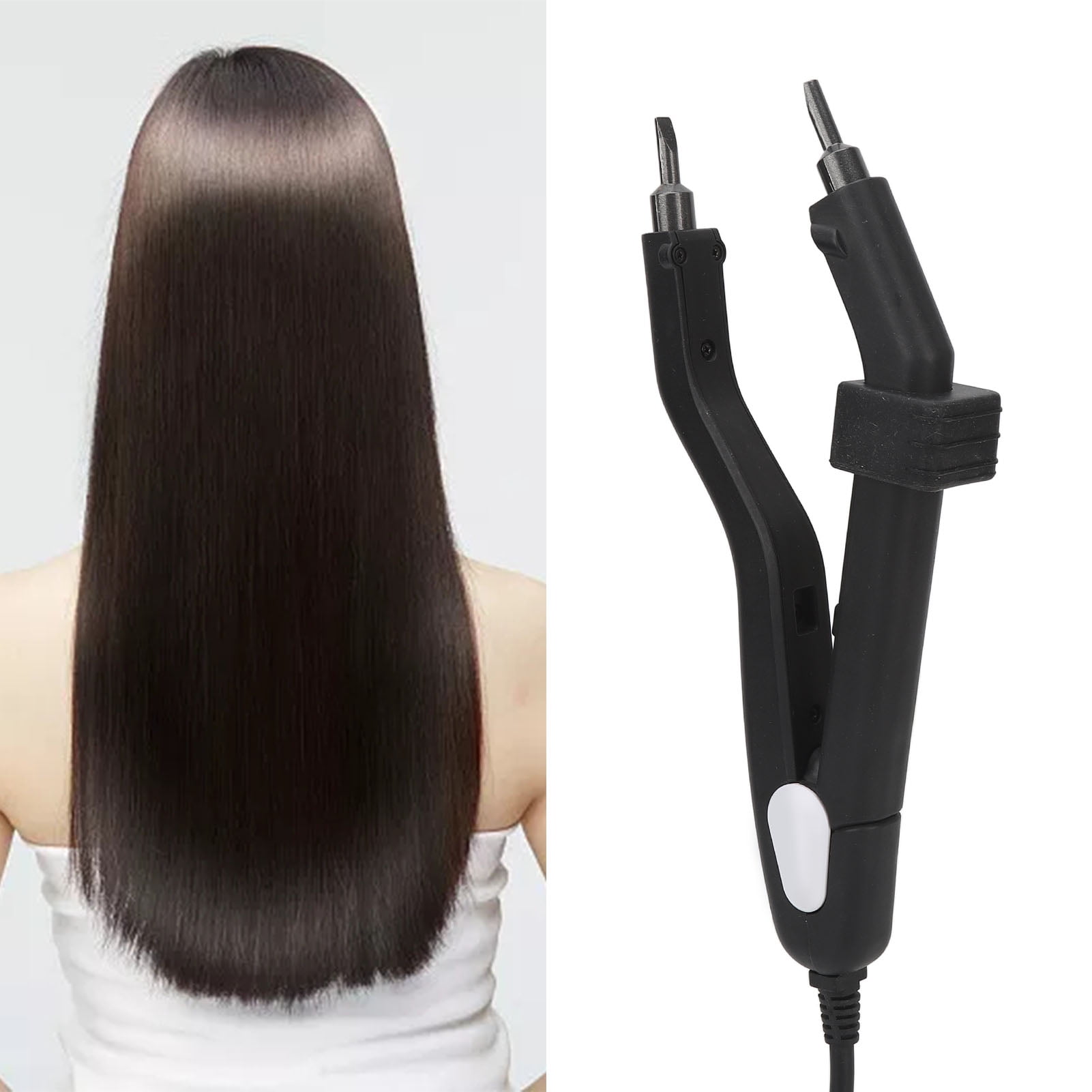 Hair Extension Iron Fusion Hair Extensions Tool Professional Fusion Heat Iron Connector for Hair Extensions Hair Extension Iron Heated Wand Melting