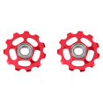 thumbnail image 2 of LAFGUR 2pcs Aluminum Alloy Cycling Bicycle Wheel Rear Derailleur Pulley 11T, 2 of 8
