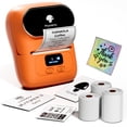 thumbnail image 1 of Rotuladora Phomemo M110 portátil con Bluetooth, térmica, naranja, 1 of 6