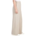 thumbnail image 2 of Hilary Radley Women's Wide Leg Crinkle Pants with Elasticwaistband (XX-Large, Tan), 2 of 6
