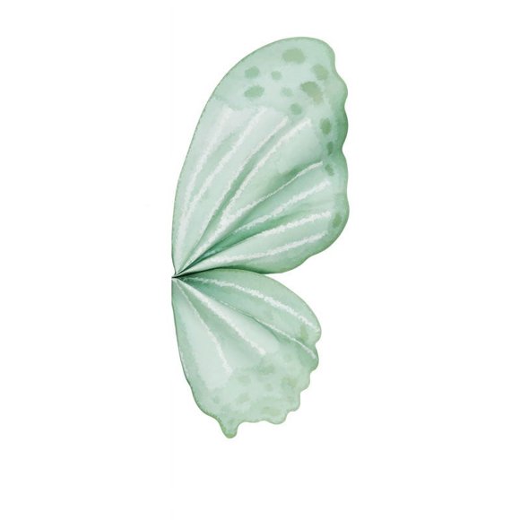 Nvzi gifts, flowers, gift box packaging paper, dreamy three-dimensional butterfly flower packaging paper (emerald green)