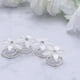 thumbnail image 5 of 10 pinzas para el pelo de resina en espiral, pasadores de flores, accesorios para el cabello, suministros de boda para mujeres, niñas y novias, color blanco, 5 of 7