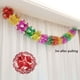thumbnail image 5 of 2/4/8 piezas de guirnaldas de papel de aluminio metálico para colgar en el techo, adornos navideños, guirnaldas, decoración para fiestas de Navidad, decoración del hogar, suministros para fiestas, 5 of 5
