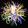 thumbnail image 3 of 50 Pcs Glow Sticks Bulk, Glow in The Dark Neon Party Supplies, Glow Bracelets and Necklaces Party Pack, 3 of 3