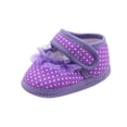 thumbnail image 7 of Saient Baby Newborn Girls Shoes Polka Dot Soft Sole Cotton First Walkers Moccasins leisure Baby Shoes, 7 of 7