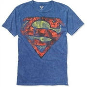 Dc - Men's Super Man Logo Washed Tee Roy