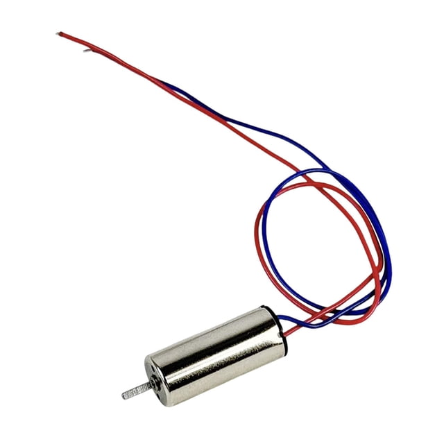 MERIGLARE Moteur à Tasse Creuse Modification Professionnelle DC 3.7V 8520 Micro Moteur Sans Noyau Lignes Rouges Bleues