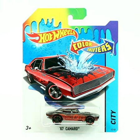 Hot Wheels Color Shifters '67 Camaro (Black to Red) Packaging May