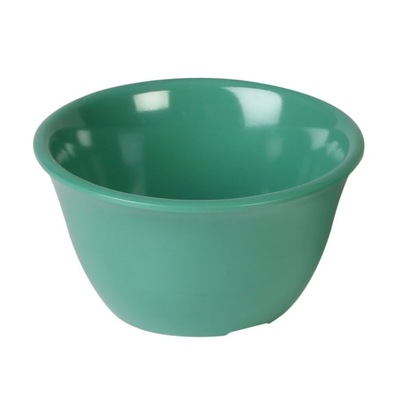 Excellante Color Green Melamine Dinnerware Collection 4 Inch Bouillon Cup - 7 Oz, Comes in Dozen