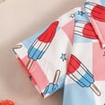 thumbnail image 5 of Futezty Toddler Boys Clothes Summer Outfit Sets, Toddler Boys Baby Girls Children's Summer Short Sleeve Round Neck T Shirt Shorts Two Sets, 5 of 9