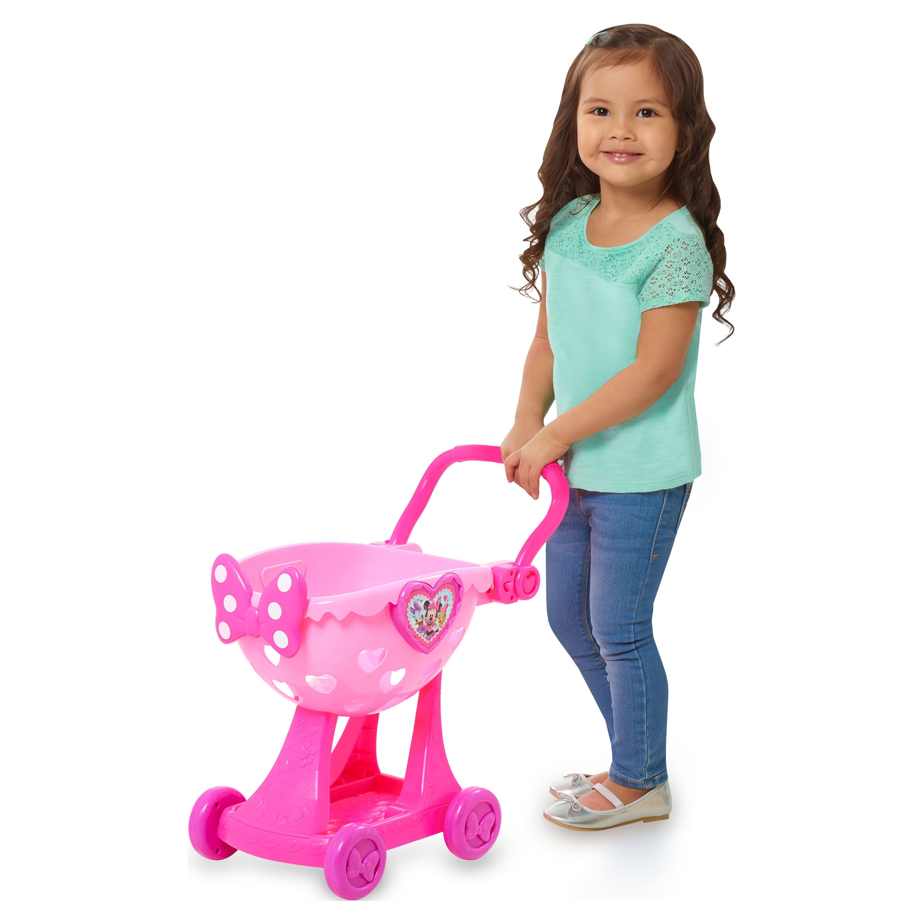 Minnie's Happy Helpers Bowtique Shopping Cart, Dress Up and Pretend Play, Officially Licensed Kids Toys for Ages 3 Up, Gifts and Presents - image 3 of 9