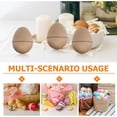 thumbnail image 3 of Trianu 20 Pcs Paper Mache Easter Eggs, Paintable Easter Craft Egg Supplies DIY Blank Paper Mache Eggs Fillable Craft Eggs for Easter DIY Craft and Party Ornaments, Beige, 3 of 8