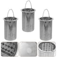 thumbnail image 4 of Juego de 3 infusores de té de acero inoxidable, accesorios para tetera, filtro de malla para té, 4 of 7