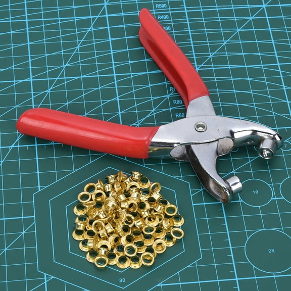 Leather Hole Punch Eyelet Hole Punch Hole Puncher 6 Inches Punching Plating Leather Hole Punch Eyelet Belt Hole Puncher