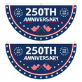 thumbnail image 5 of USA 250th Anniversary Flag Bunting, 1.5 x 3 FT American Patriotic Banner 1776-2026 Party Decorations 250 Year 4th of July , Indoor Outdoor Hanging Decor, American Independence Decor, 5 of 5