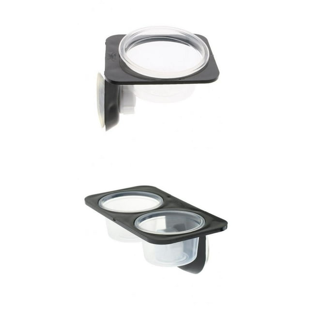 Gecko Feeder Ledge Acrylic Improved Suction Cup Reptile Feeder for Reptiles Food
