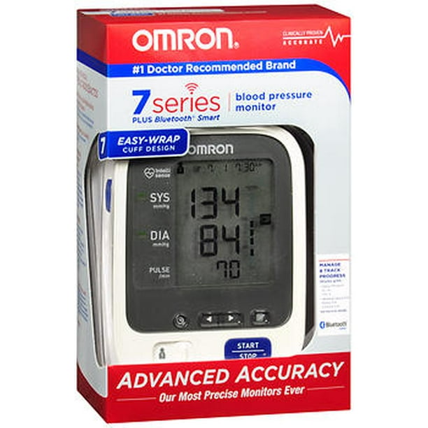 Omron 7 Series Blue Tooth Wireless Upper Arm Blood Pressure Monitor