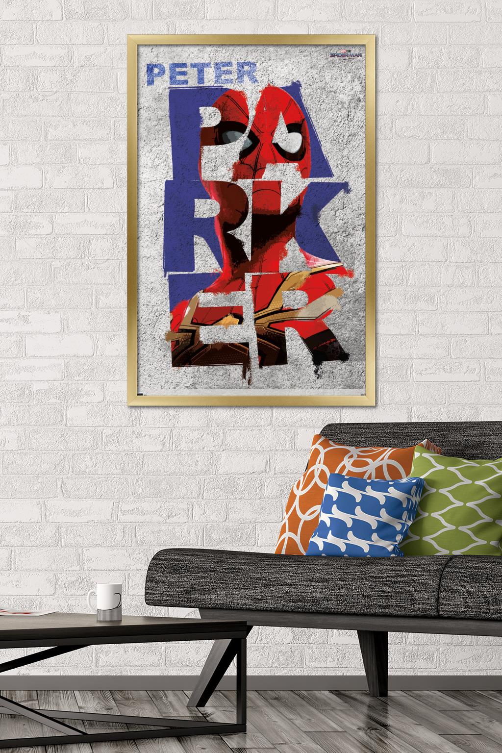 Marvel Spider-Man: No Way Home - Parker 24.25" x 35.75" Framed Poster, by Trends International