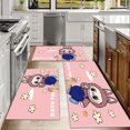thumbnail image 6 of Kitchen Rugs Sets 3 Piece with Runner Floral Kitchen Floor Mat Carpet Farmhouse Rugs and Mats Non Skid Washable Runner Rug for Kitchen Office Sink Laundry, 6 of 12