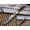 Brown, variant on Laguiole Folding Damascus steel knife, 8.6" Long with 4.1" hand forged custom twist patren Blade. Wine 2 Tone Dollar wood & brass bolster scale. Cow hide leather sheath included
