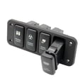 thumbnail image 1 of DYNWAVECA 12V Panel Switch Switch Panel Rocker Switch For boat Trailer RV, Water Resistant, 1 of 10