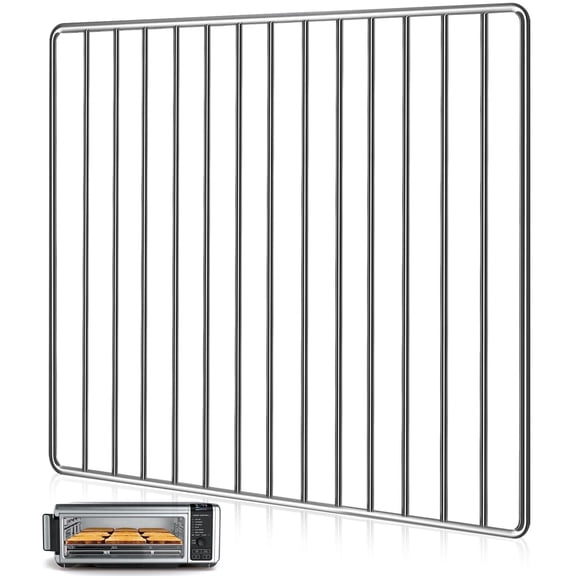 Air Fryer Rack for Ninja Foodi 8 in 1 SP101 Digital Air Fryer Countertop Oven, 13.4''*13.4'' Stainless Steel Air Fryer Accessories Baking Grill Racks